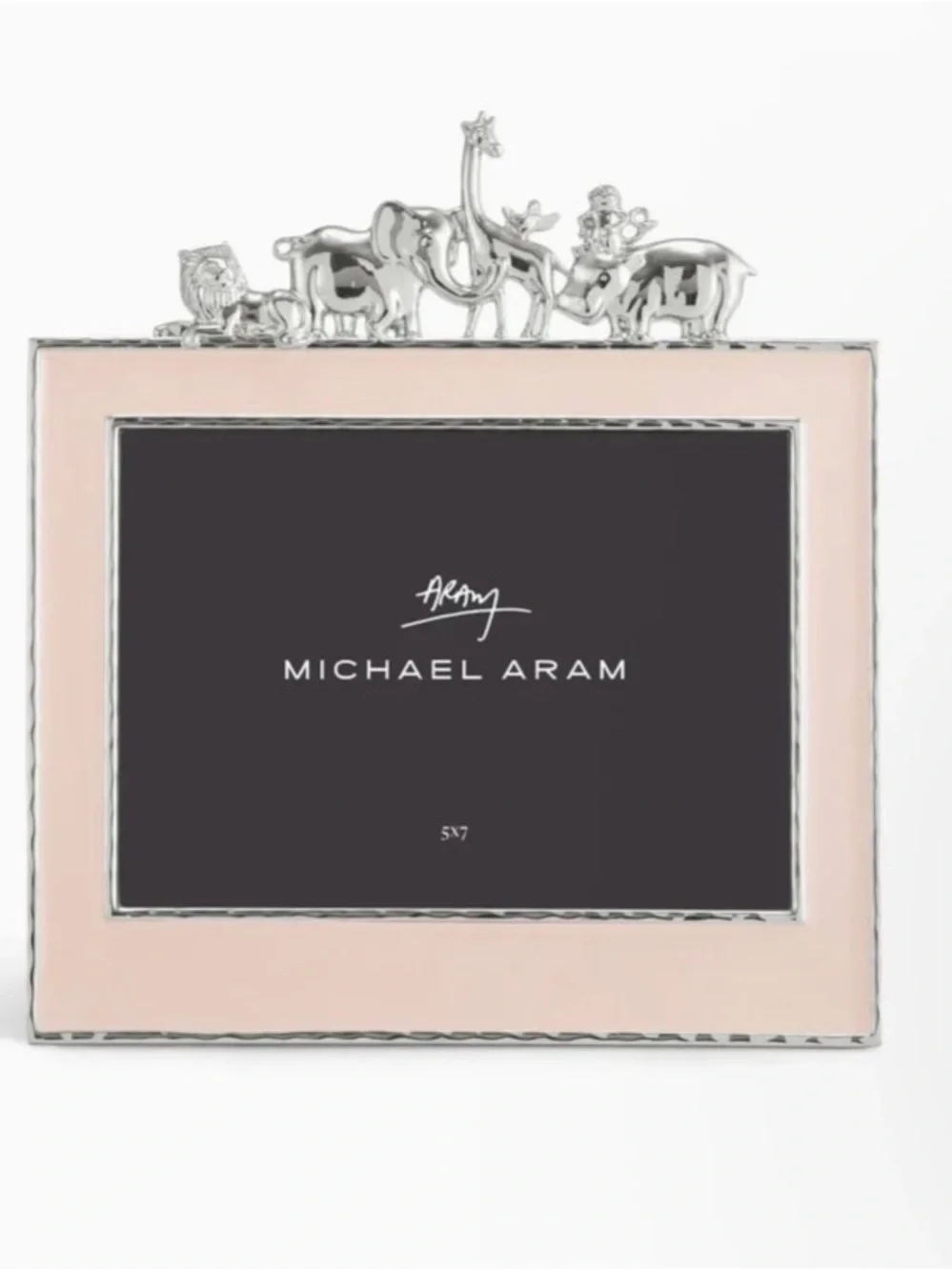 Michael Aram Pink Safari 5x7 Animal Picture Frame